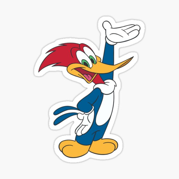 Woody Woodpecker Wood Stickers Redbubble