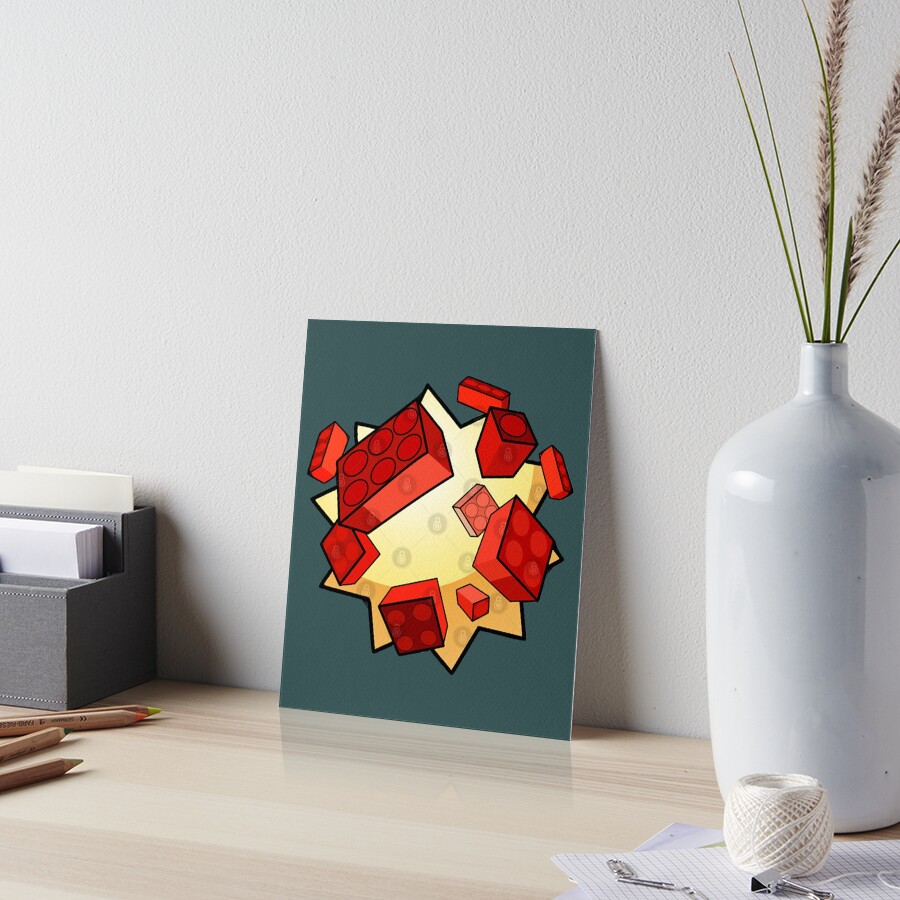 Item preview, Art Board Print designed and sold by XEVSLOOTBOX.