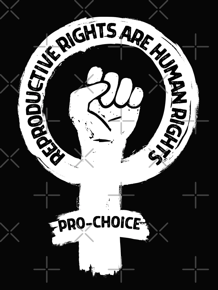 Thumbnail 4 of 4, Boxy T-Shirt, Reproductive Rights Are Human Rights designed and sold by IntegrityDesign.