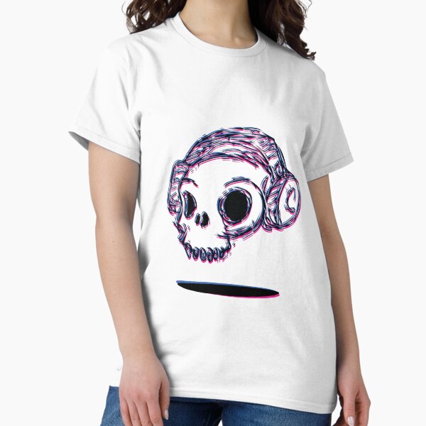 3D Skull Classic T-Shirt