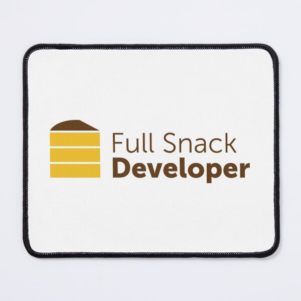 Item preview, Full Snack Developer designed and sold by Tech-e-Tees.