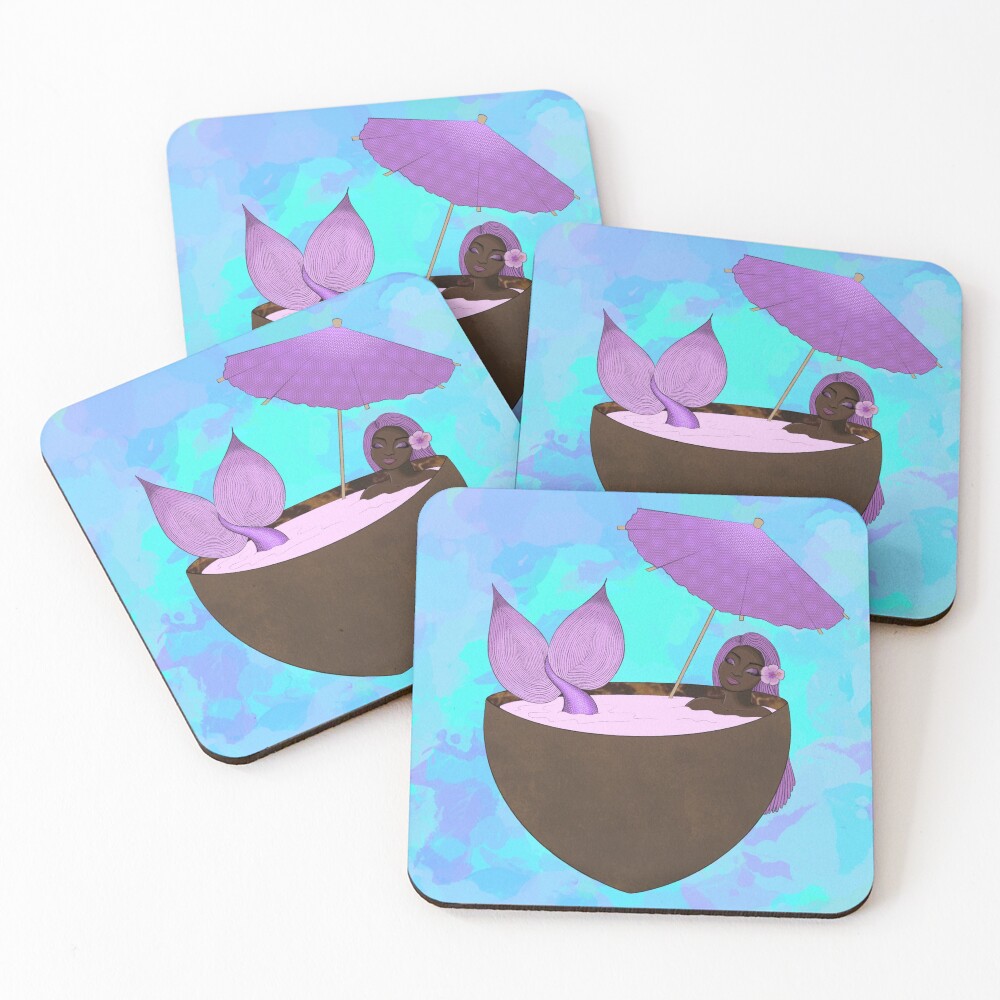 Item preview, Coasters (Set of 4) designed and sold by MerbabeDesigns.