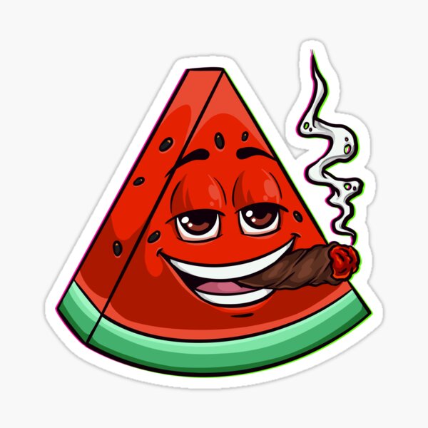 Item preview, watermelon smoking blunt designed and sold by Myrioter.