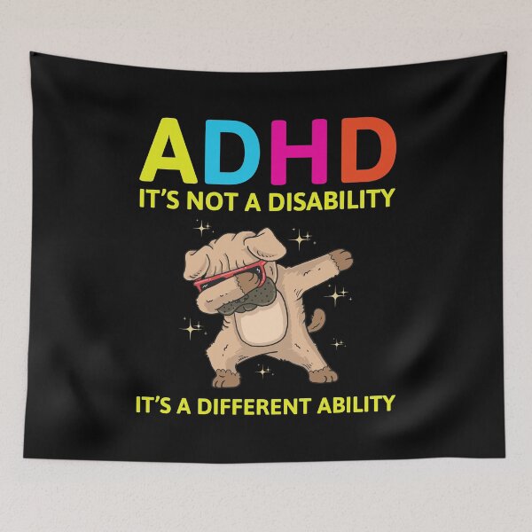 Item preview, ADHD Awareness designed and sold by CuteDesigns1.