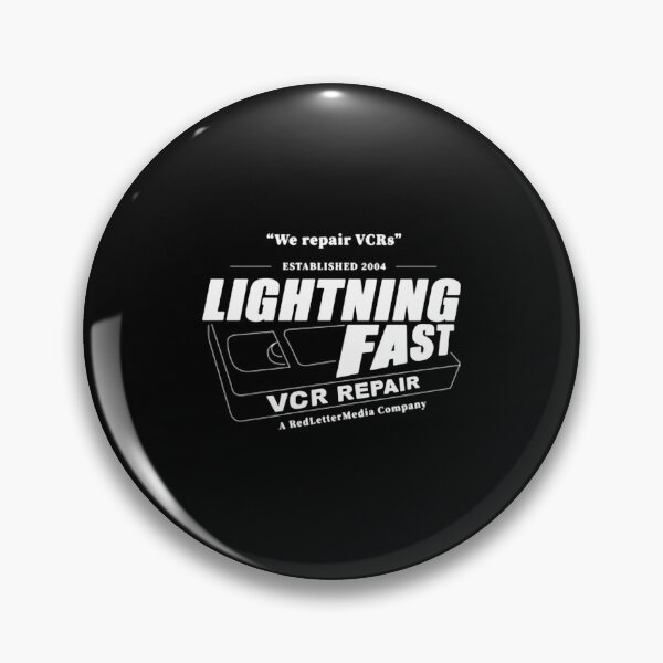 Item preview, Lightning Fast VCR Repair RedLetterMedia Gift Halloween Day, Thanksgiving, Christmas Day designed and sold by PhilippHeld.