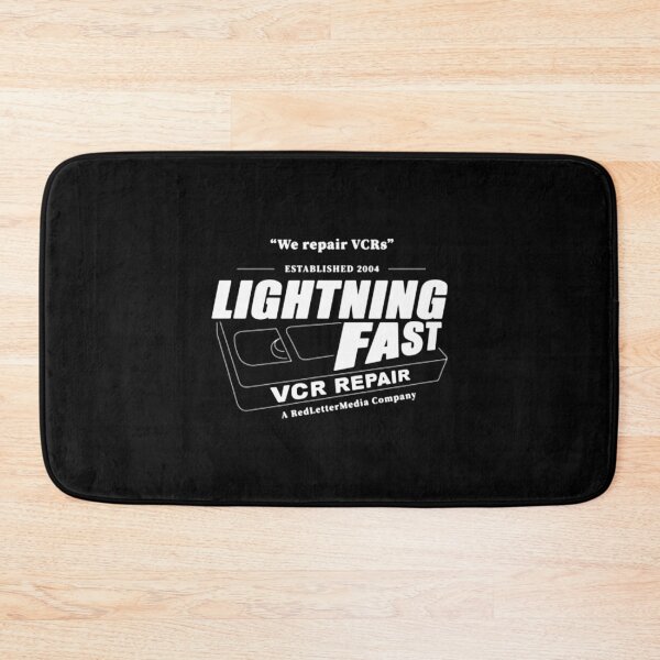 Item preview, Lightning Fast VCR Repair RedLetterMedia Gift Halloween Day, Thanksgiving, Christmas Day designed and sold by PhilippHeld.