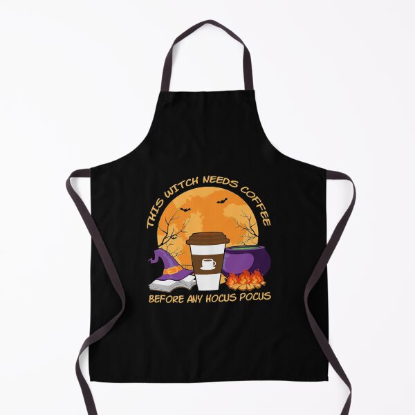 Item preview, This witch needs coffee before any hocus pocus Classic Gift Halloween Day, Thanksgiving, Chr designed and sold by SimonHeinzmann.