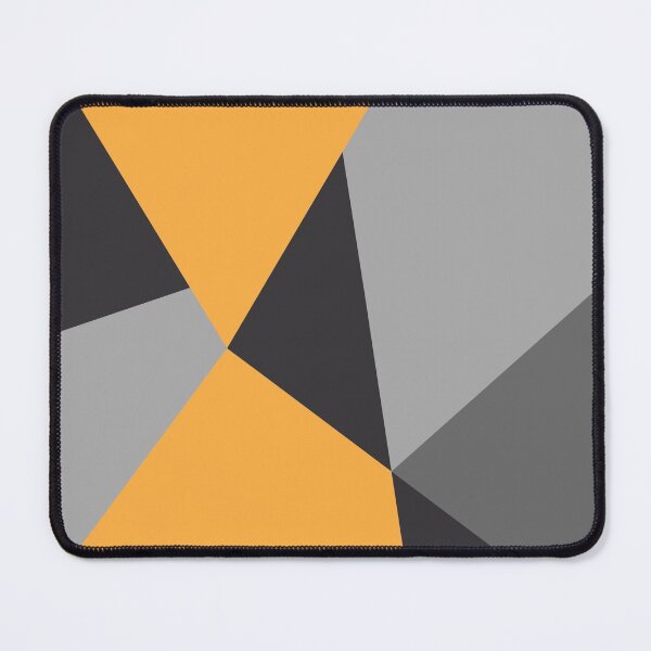 Item preview, Broken Glass, Yellow And Gray, Abstract Graphic designed and sold by Little Idiot.