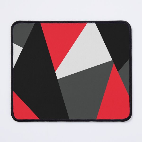 Item preview, Abstract Geometric Red Mountains designed and sold by Little Idiot.
