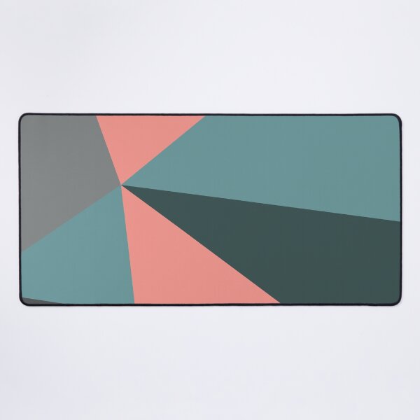 Item preview, Rays Of Blue And Pink, Minimalist Abstract Triangles designed and sold by Little Idiot.