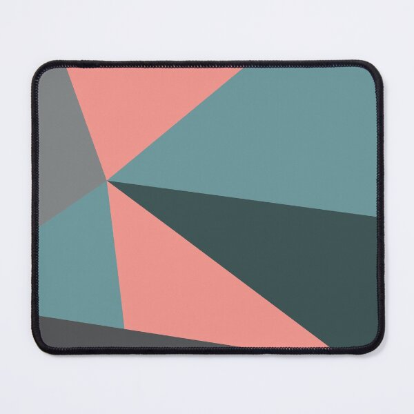 Item preview, Rays Of Blue And Pink, Minimalist Abstract Triangles designed and sold by Little Idiot.