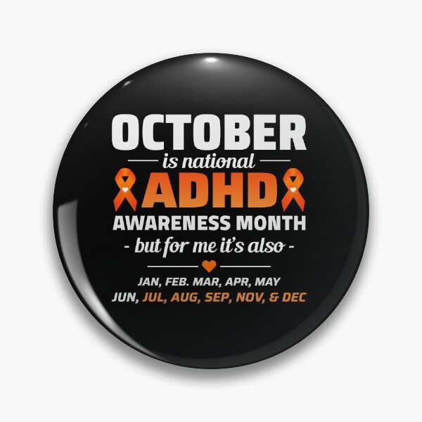 Item preview, ADHD Awareness designed and sold by CuteDesigns1.