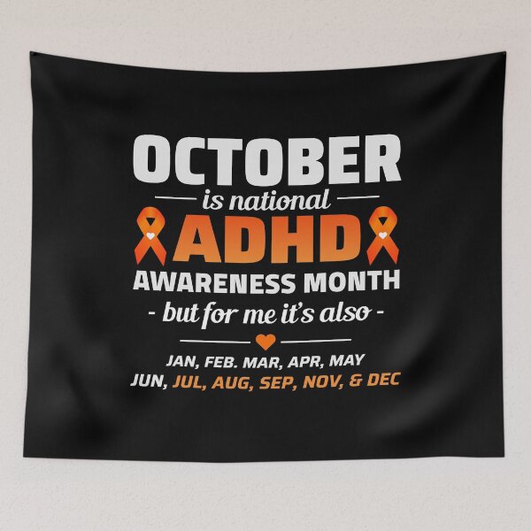 Item preview, ADHD Awareness designed and sold by CuteDesigns1.