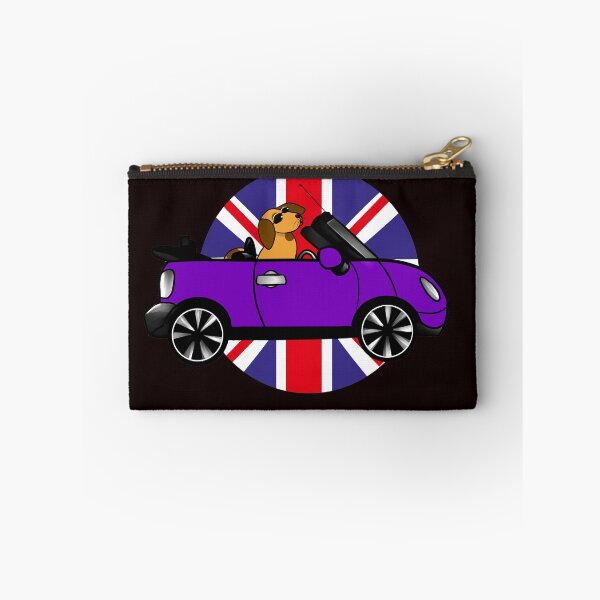 Item preview, BEEP BEEP Mini and dog, england flag  designed and sold by BeccaKenDesigns.