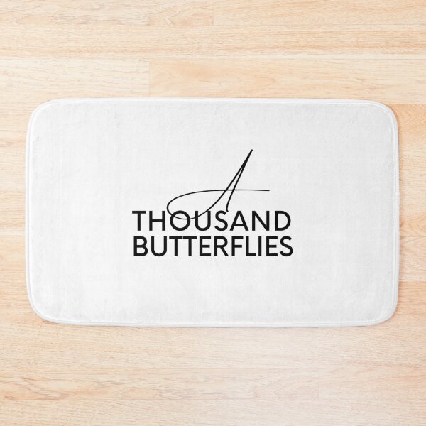 Item preview, A Thousand Butterflies: Classic Logo (black text) designed and sold by Ree Winters.