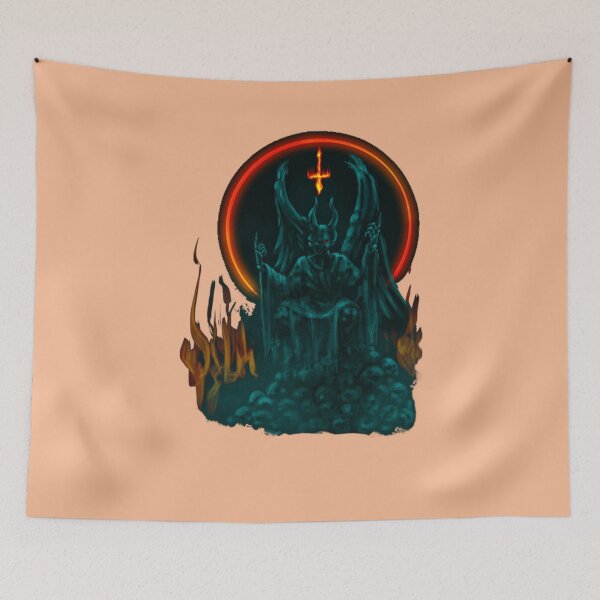 Item preview, Flames Skull Way Past Heaven  designed and sold by GimalaHollime.