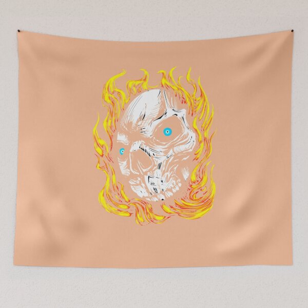 Item preview, Flaming Skull Something Sinister Inside  designed and sold by GimalaHollime.