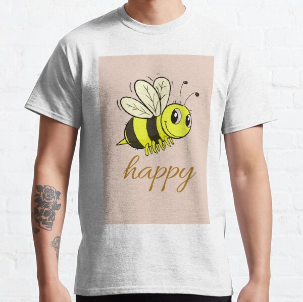 Bee Happy PNG Sublimation Design Graphic by Creative T-Shirts · Creative  Fabrica