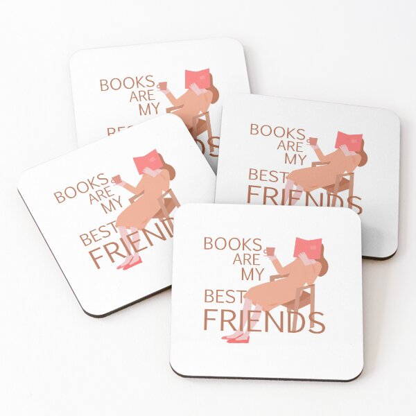 Item preview, Books are my best friends designed and sold by Thepsonthi.