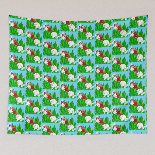 Item preview, Ranchu Pair Logo with Plants 091021 designed and sold by Nosnah.