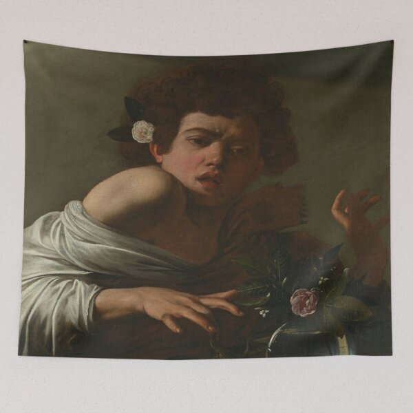 Item preview, Michelangelo Merisi da Caravaggio - Boy Bitten by a Lizard designed and sold by Vivanne-art.