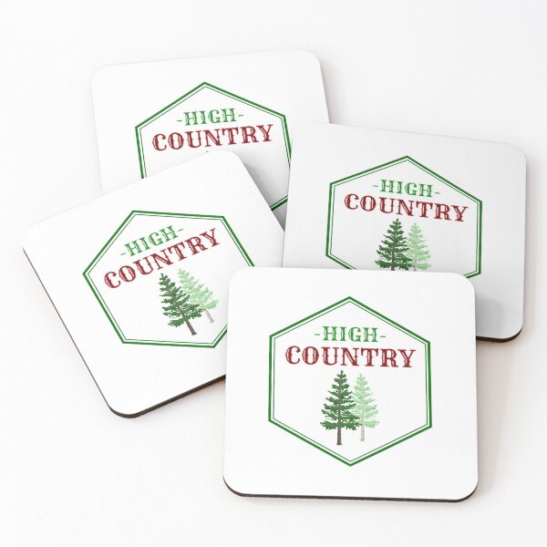 Item preview, High Country Clear Plaque with Pine Trees designed and sold by HighCountry2021.