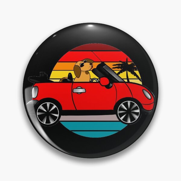 Item preview, BEEP BEEP Mini and dog, paradise designed and sold by BeccaKenDesigns.