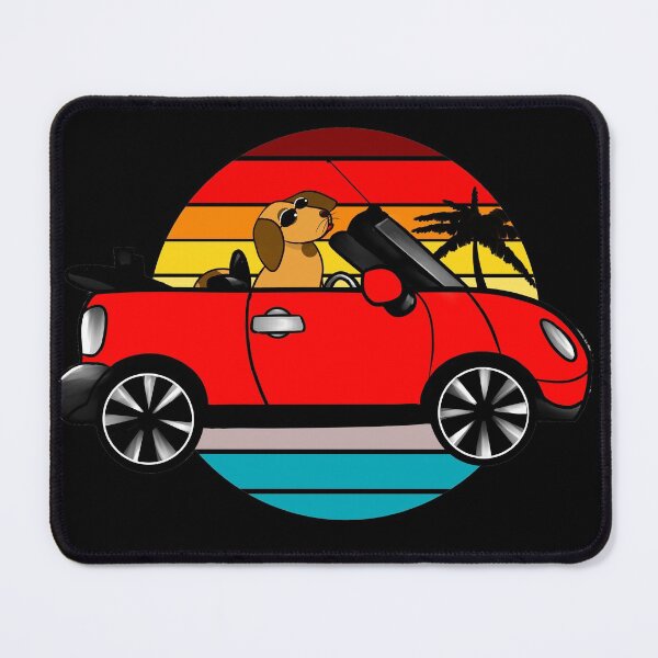 Item preview, BEEP BEEP Mini and dog, paradise designed and sold by BeccaKenDesigns.