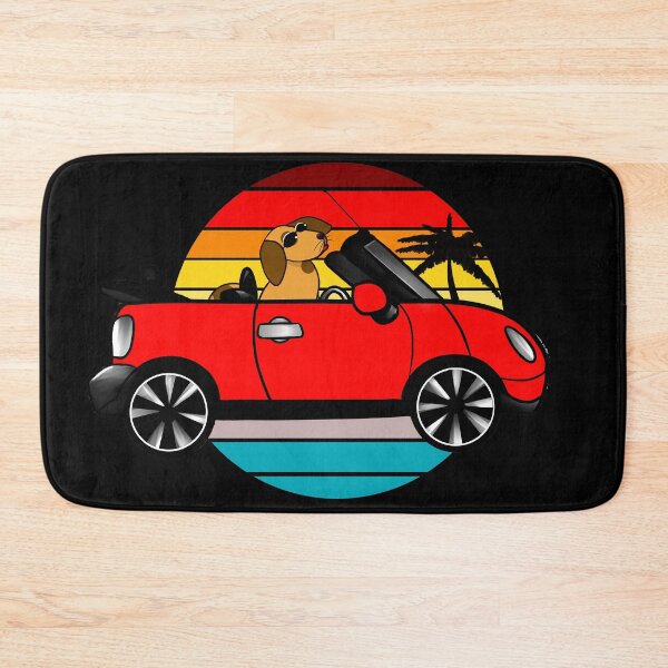 Item preview, BEEP BEEP Mini and dog, paradise designed and sold by BeccaKenDesigns.