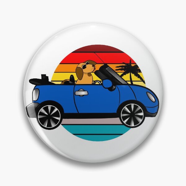 Item preview, BEEP BEEP Mini and dog, paradise designed and sold by BeccaKenDesigns.