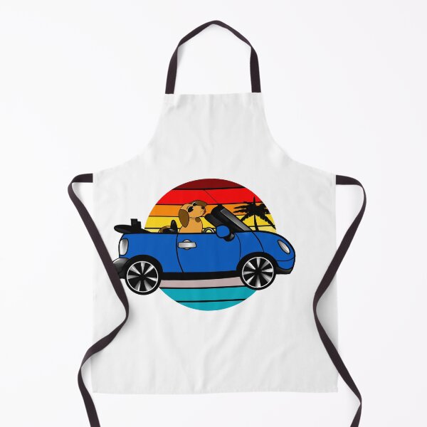 Item preview, BEEP BEEP Mini and dog, paradise designed and sold by BeccaKenDesigns.