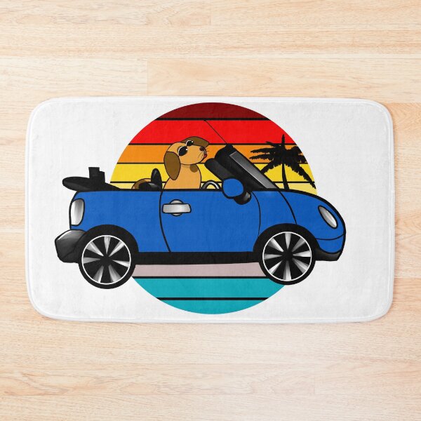 Item preview, BEEP BEEP Mini and dog, paradise designed and sold by BeccaKenDesigns.