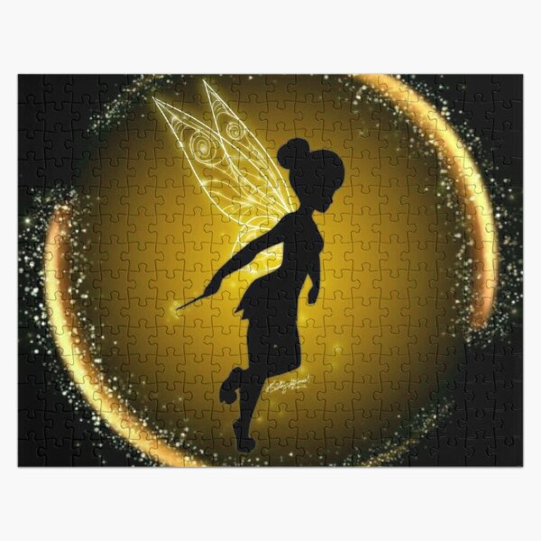 Disney Peter Pan Tinker Bell Believe Drawing Graphic Jigsaw Puzzle