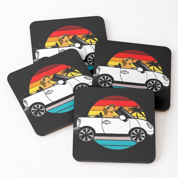 Item preview, BEEP BEEP Mini and dog, paradise designed and sold by BeccaKenDesigns.