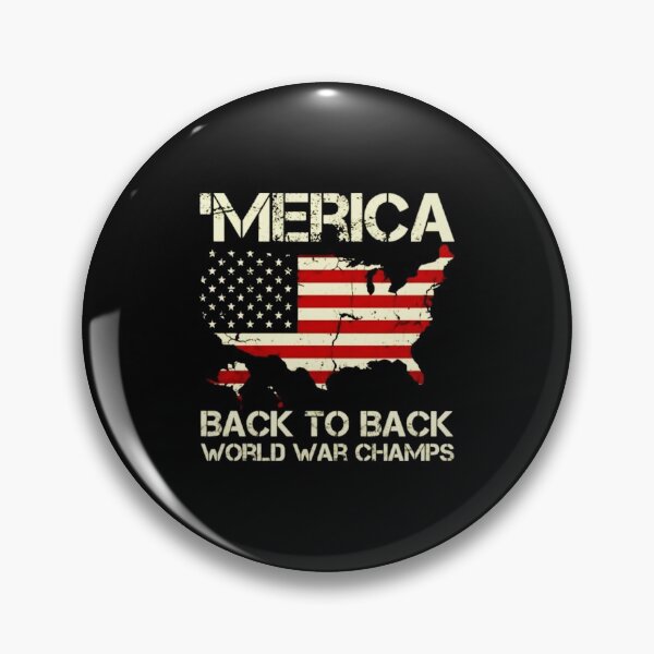 Item preview, M.e.r.i.c.a Back to Back World War Champions Gift Halloween Day, Thanksgiving, Christmas Day designed and sold by PhilippHeld.