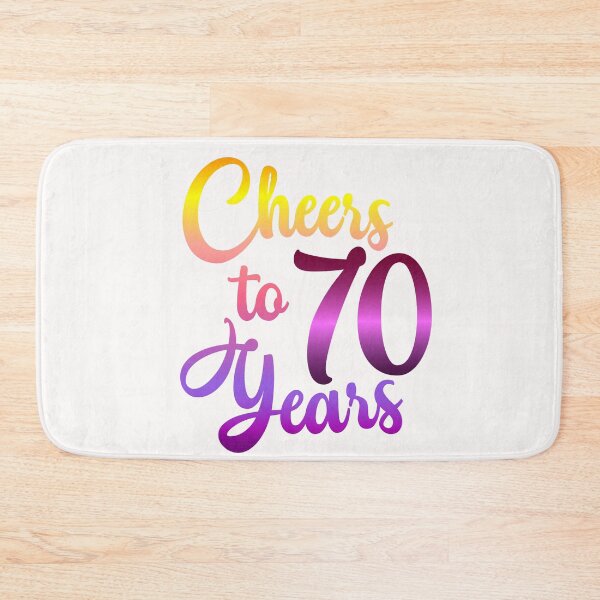 Item preview, Cheer Seventy Year Invitation 70th Birthday  designed and sold by Hanna Kovalchuk.