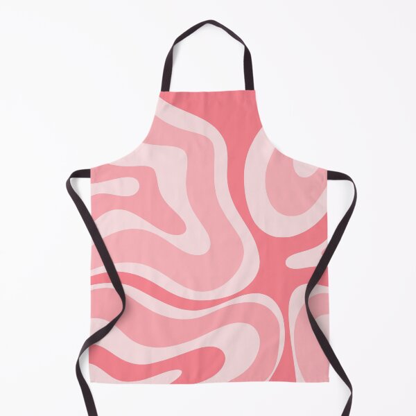 Item preview, Modern Retro Liquid Swirl Abstract in Pastel Pink Blush designed and sold by kierkegaard.
