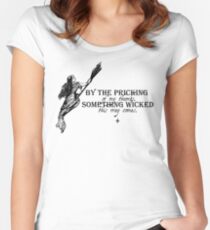 Something Wicked This Way Comes Fitted Scoop T-Shirt