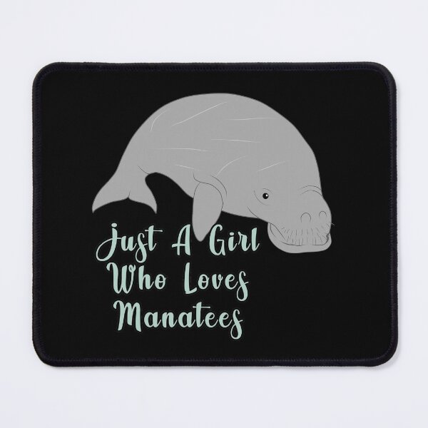 Item preview, Just A Girl Who Loves Manatees designed and sold by NuarzDesign.