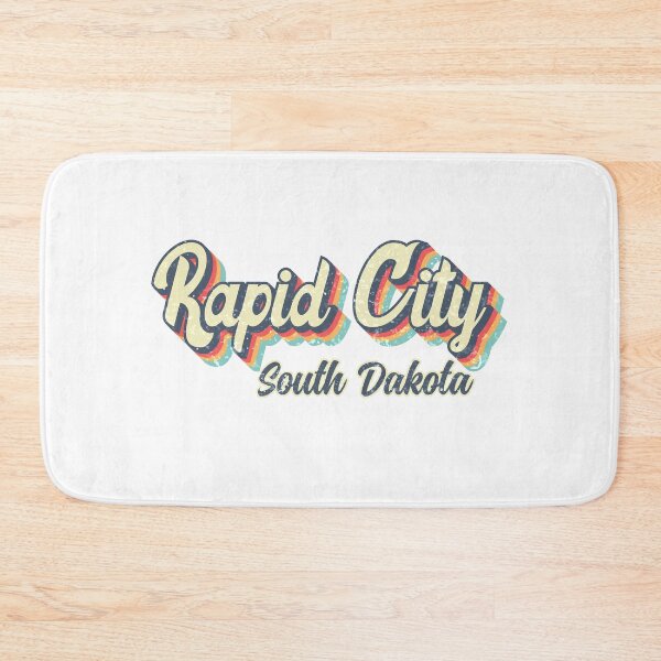 Item preview, Rapid City South Dakota Retro Vintage 70s rainbow designed and sold by Teelogic.