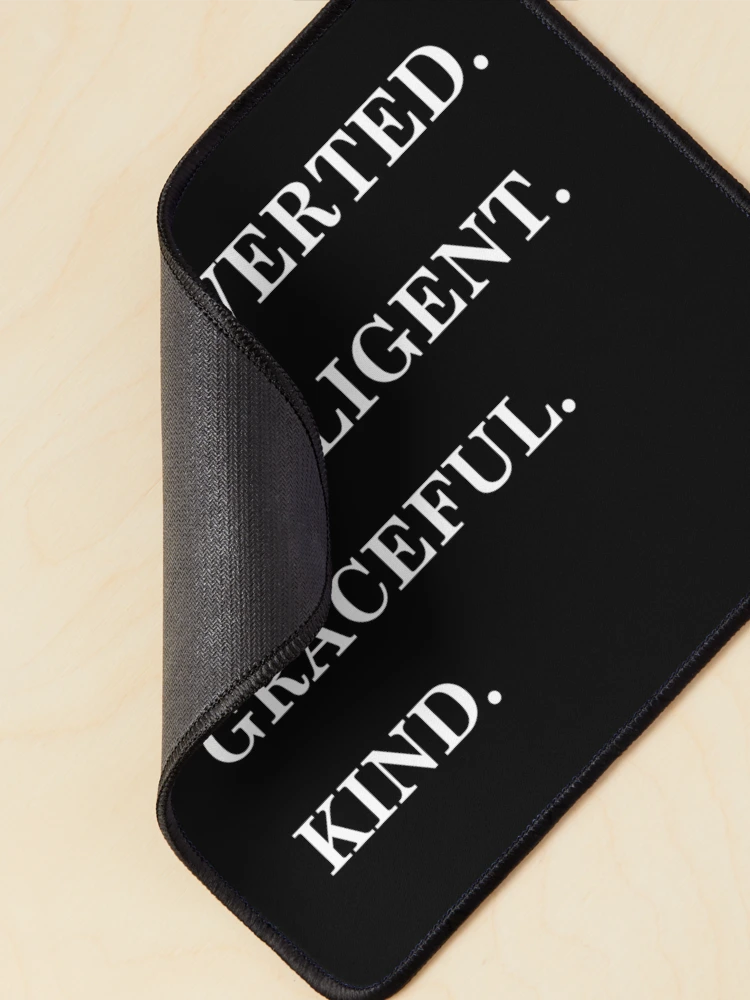 Thumbnail 2 of 5, Mouse Pad, Hello Introvert! designed and sold by TrulyRested.