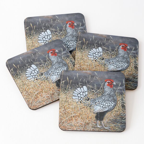 Item preview, Chicken in the grain field designed and sold by thelowerdreams.