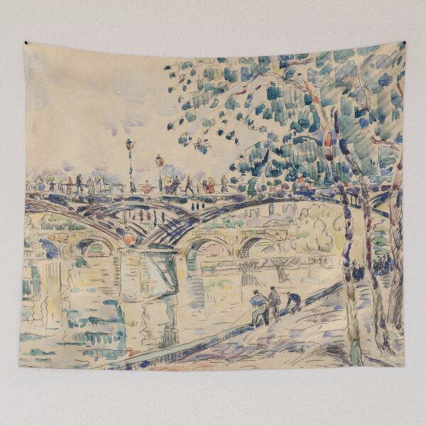 Item preview, Paul Signac "Paris, le Pont des Arts" designed and sold by sunny-007.
