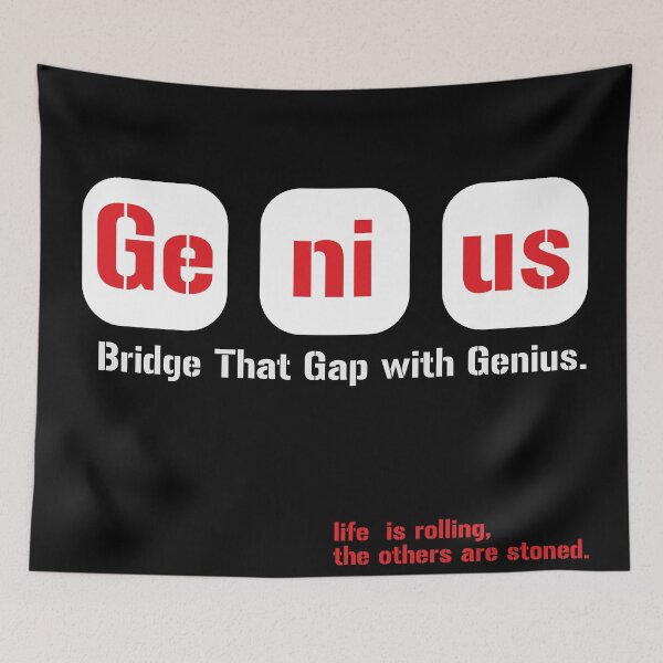 Item preview, Genius - Bridge That Gap with Genius designed and sold by cruzzcreation.