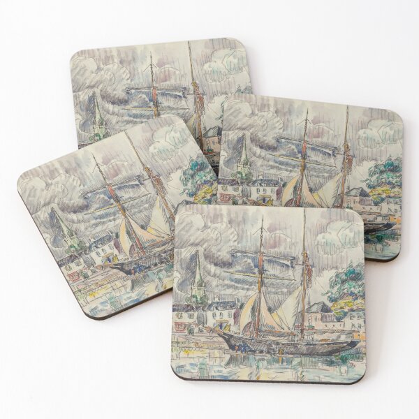 Item preview, Paul Signac "Le port de Paimpol" designed and sold by sunny-007.