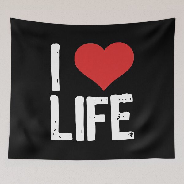 Item preview, I Love Life designed and sold by The "I Love Everything" Shop.