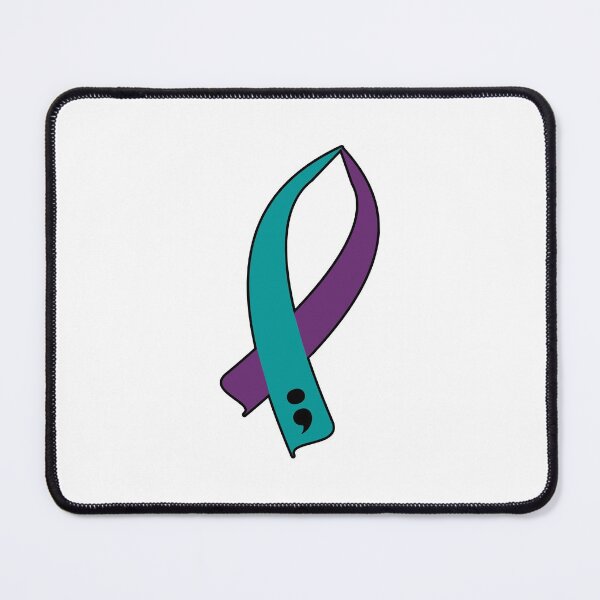 Item preview, Suicide Awareness Ribbon designed and sold by blakcirclegirl.
