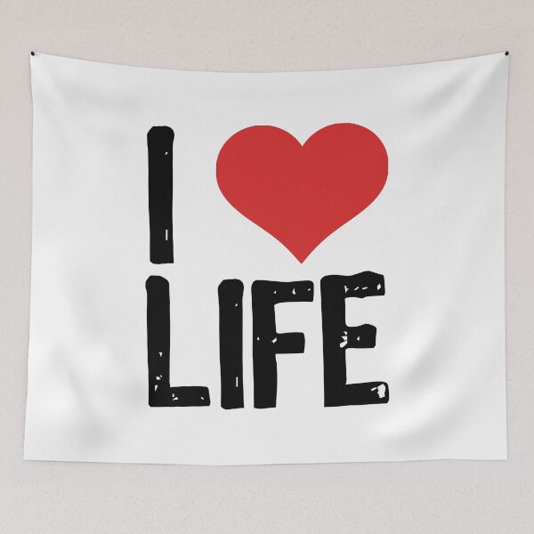 Item preview, I Love Life designed and sold by The "I Love Everything" Shop.