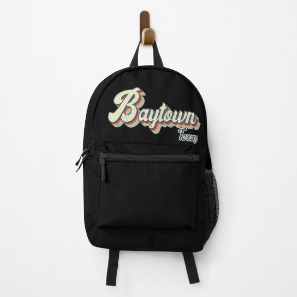 Item preview, Baytown City Texas Retro Vintage 70s rainbow designed and sold by Teelogic.