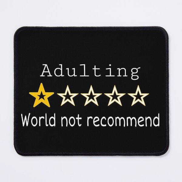 Item preview, Adulting wouldn't recommend designed and sold by DreamArtist2.